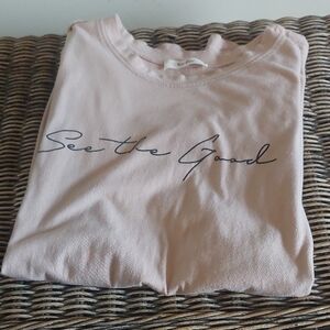 Tres Bien Blush 'See the Good' Tee